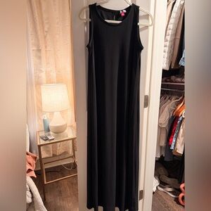 Vince Camuto Black Sleeveless Maxi Dress - Resort Wear